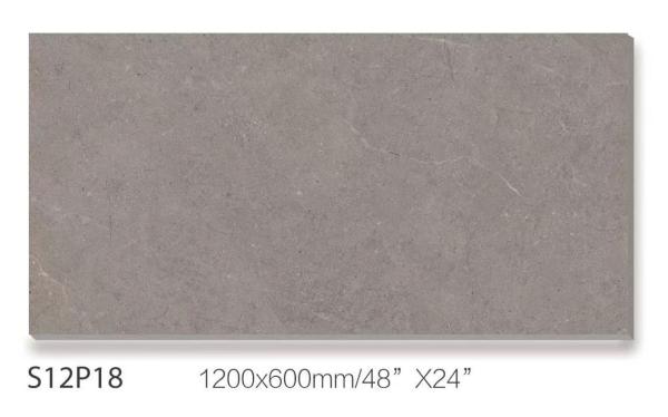AAA Grade Gray 60x120cm Baby Face Porcelain Tiles for Shower