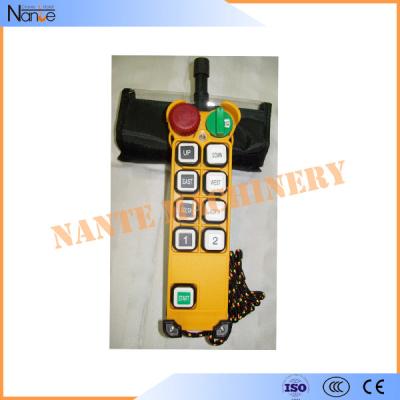 Wireless Handheld Crane Industrial Remote Controls , Telecrane F21-8S