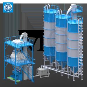 10-30 a linha de produção do almofariz da mistura seca do T/H telha o equipament