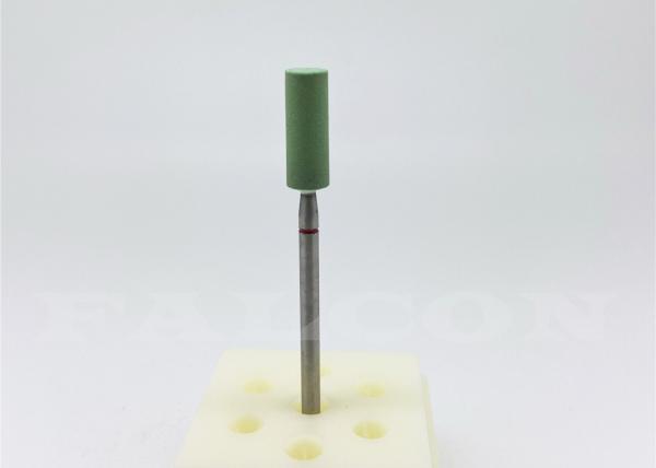 Cylinder Sintered Diamond Disc Green Zirconia Mounted Grinding Stone 5mm Diameter