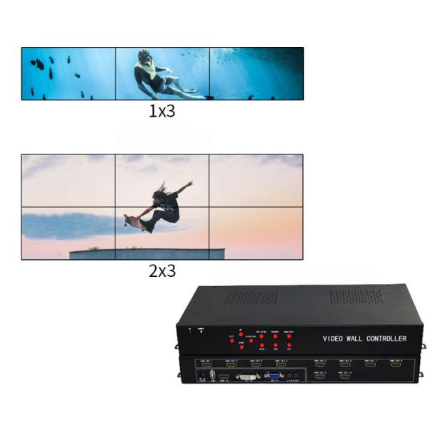 4K Real-Time Processing LCD Video Wall Controller - 4x4 Video Wall