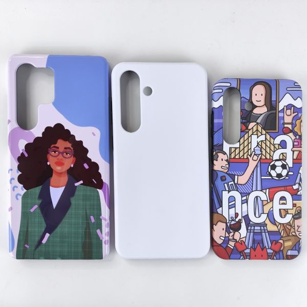 PC Coated Film 3D Sublimation SamSung S25 Tough Phone Case Diy Custom Rugged Shield Phone Case
