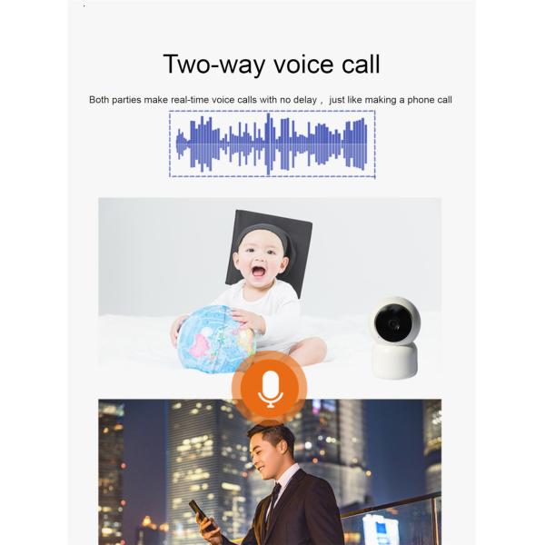 Baby Monitoring Home Security Wireless Wi-Fi Smart Camera Hd Night Vision With Speaker Motion(JV-TY212QE(Y21))