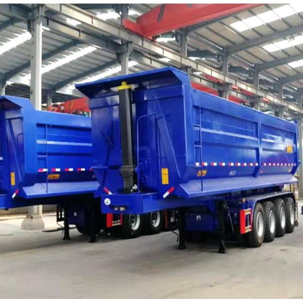 Тяжелый стальной полугрузовой прицеп 60 тонн 80 тонн