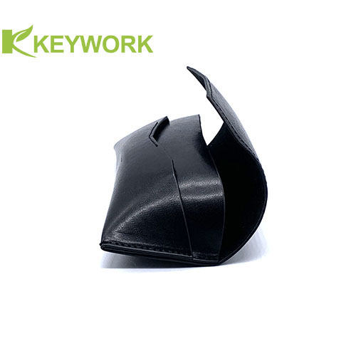 Beautifully Textured Black PU Leather EVA Eyewear Case Unisex Sunglasses Protector