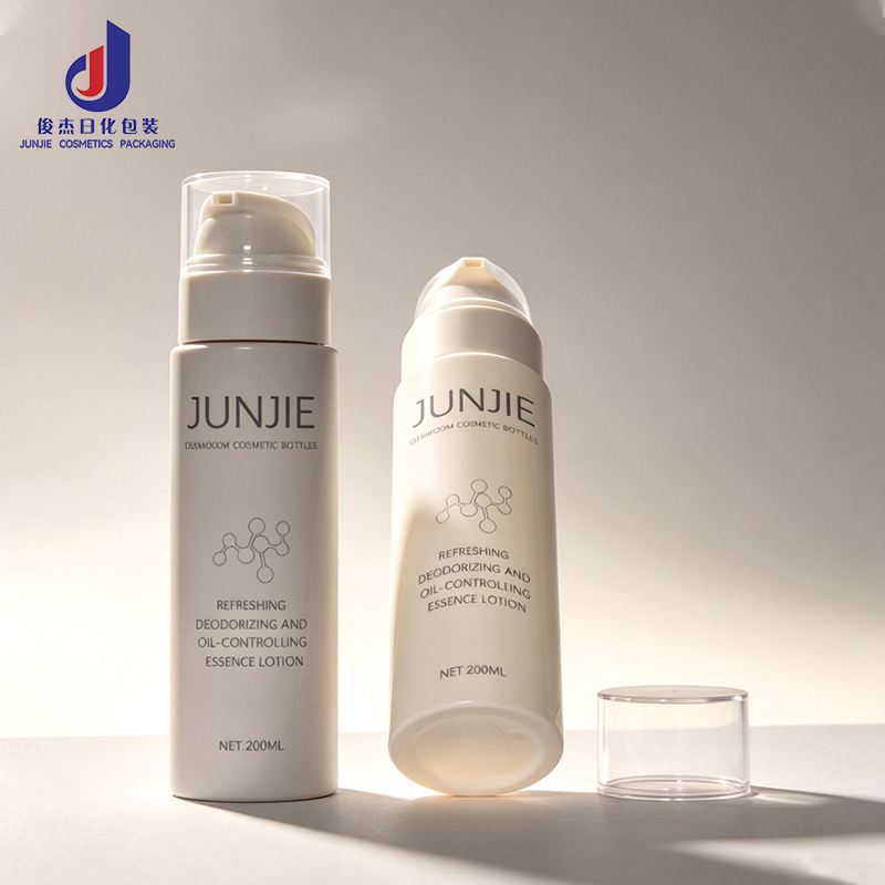 Custom Design 200ml Cosmetic Lotion Bottle Luxury Packaging Plastic Hair Care