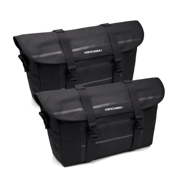 Custom Bike Bags Double Pannier Shoulder Bags Designed with a large capacity and an adjustable shoulder strap
