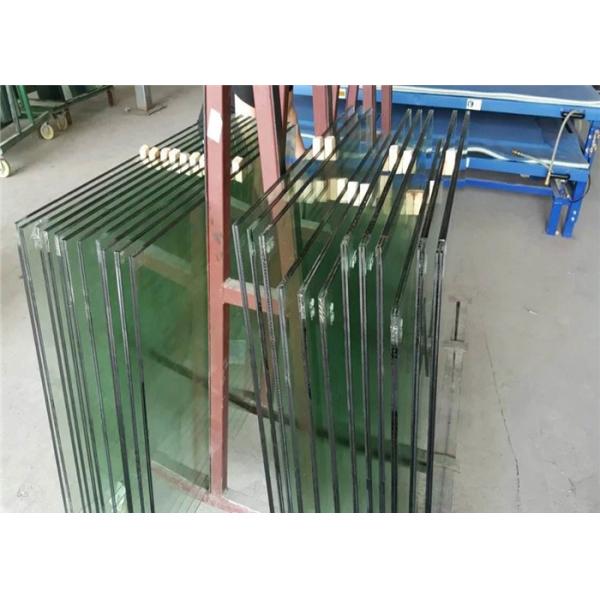 Commercial Building 10mm Laminated Glass , Clear / Colored Decorative Laminated Glass