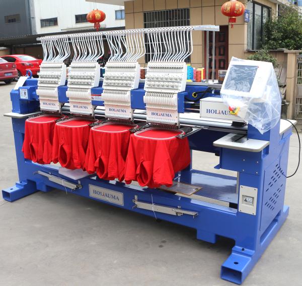HO1504H 2020 NEW tajima type 4 head embroidery machine 400*450mm best DAHAO A18 computer embroidery machine for cap flat