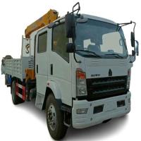 Sinotruk 55t Altura de elevação superior 30m Carga caminhão móvel hidráulico guindaste montado com barra telescópica reta