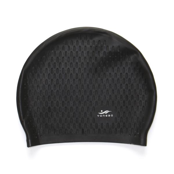 Copozz Silicone Waterproof Men Women Swimming Swimming Cap for Long Hair Hat Cover Ear Bone Pool