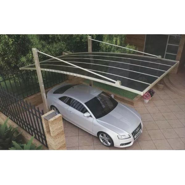 Household Carport Aluminum Alloy Suspended Style Garage Car Parking Shed