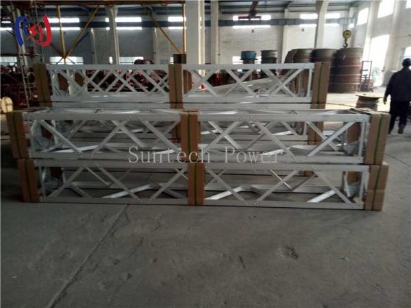 Pôle électrique de gin en alliage d'aluminium pour la construction de tours Pôle électrique de béton