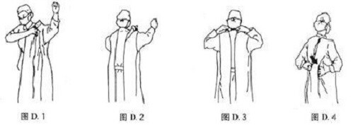 Мантия 45gsm изоляции защитного оборудования SMS Nonwoven медицинская устранимая