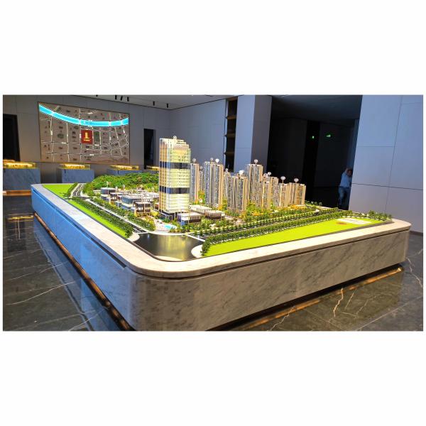 Modern 1:100 Architectural Model Real Estate Scale Model Building