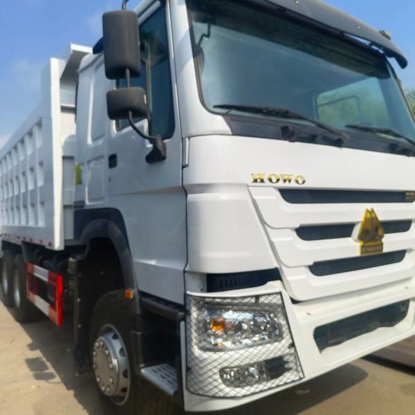 Large Capacity Diesel 371HP6 * 4 HOWO 30 Tons Manual Dump Truck Transport Vehicle