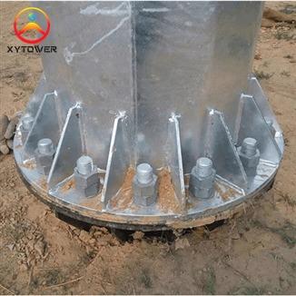 Galvanized Steel Monopole for Electricity Power Transmissionand Distribution Line