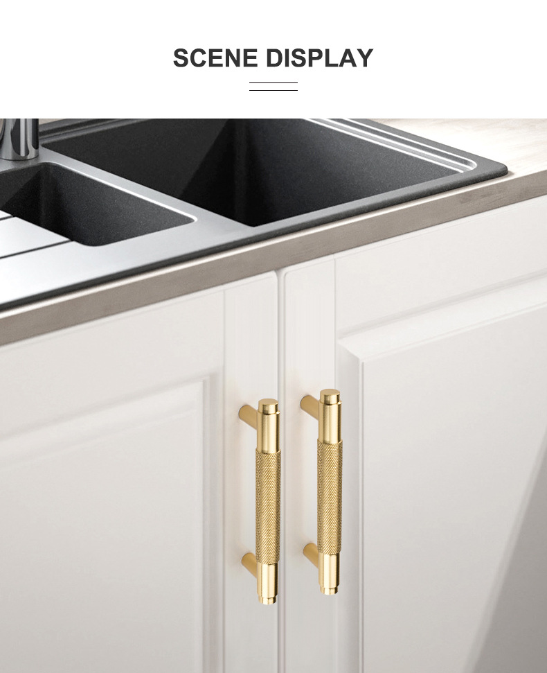Classic Emboss T Handle Pull Dresser Knobs Handle Luxury Zinc Alloy Furniture Kitchen Cabinet Pull Handle Drawer