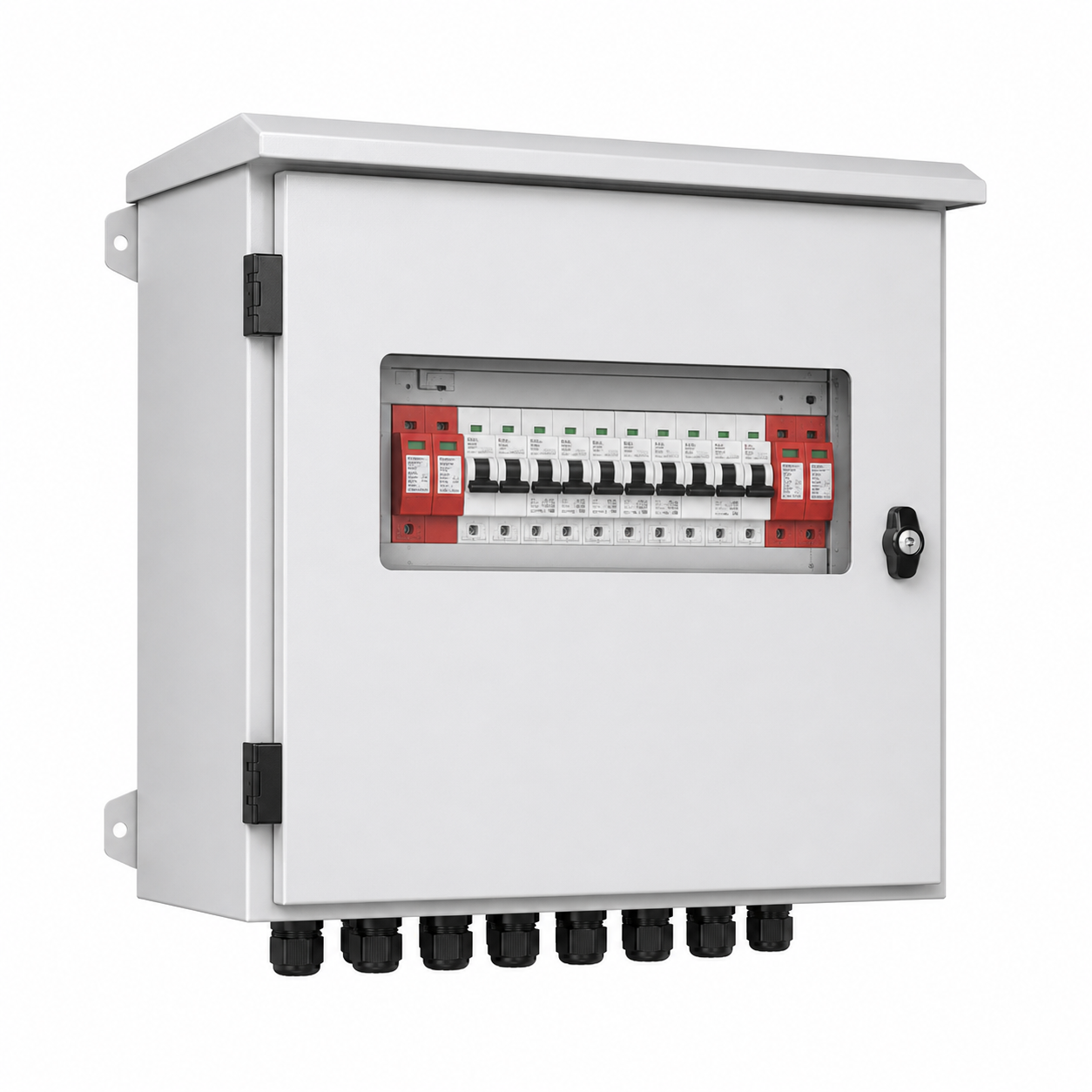 Safe Solar Combiner Box With Overload Overcurrent Protection Function