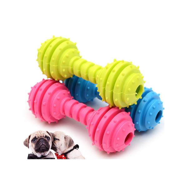 Juguete para perros de mascotas TPR de color de forma de hueso adecuado para todas las estaciones