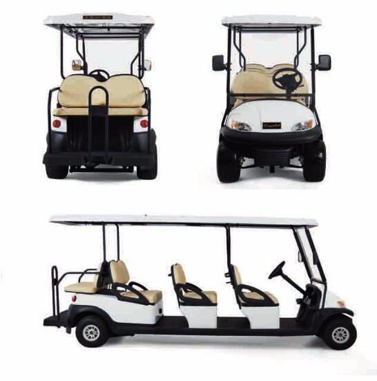 Custom Street Legal Electric Golf Carts With Trojan Acid Battery For Multi Passenger