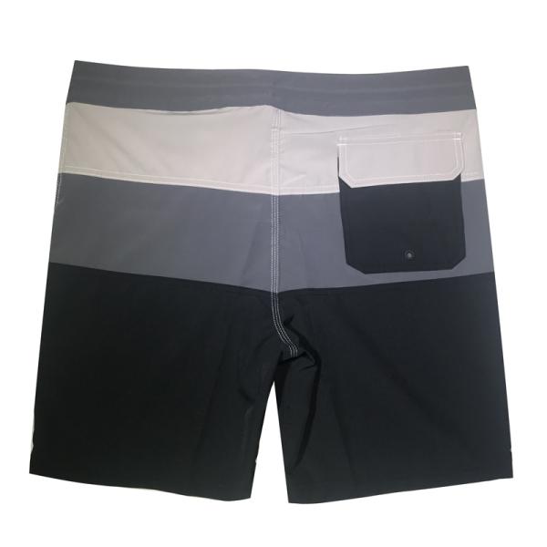 Plain Surf Custom Beach Shorts , Drawstring Beach Shorts Drying Splash Proof