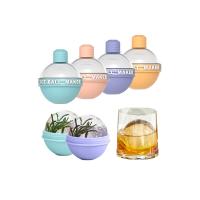 DIY Whiskey Silicone grande gelo redondo Molde de bola de cubo