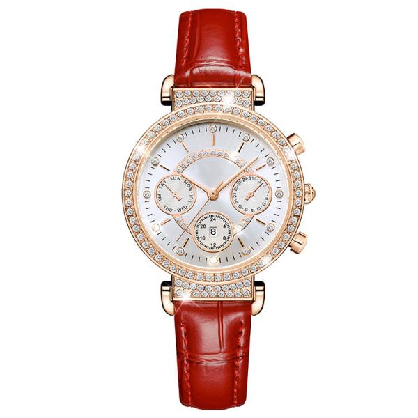 Fashion Luxury Quartz Watch For Women Waterproof Diamond Watches