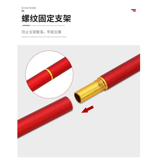 Lâmpada de campo para o exterior Lâmpada de campo com poste de base Lâmpada ajustável