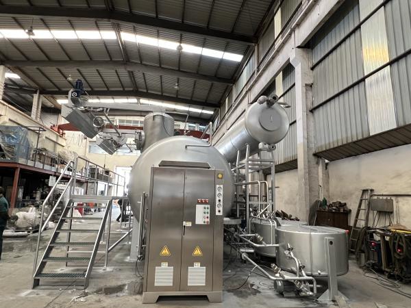 High Efficiency SUS 316L Towel High Temperature Dyeing Machine