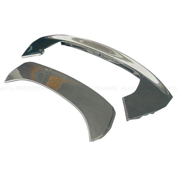 Dry Carbon Fiber Rear Spoiler Assetto Fiorano Type Ducktail Rear Wing Tailored for Ferrari SF90 Stradale PHEV Vehicles