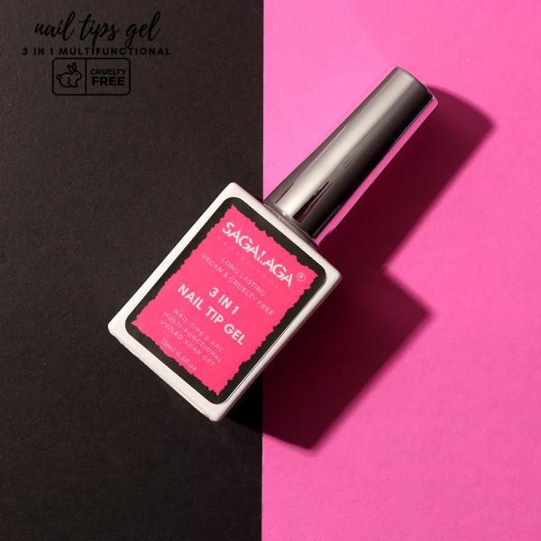 OEM/ODM Non-Toxic Strong Adhesive Soft Tips Gel Polish Tips Glue Gel for Press on Nail Uv Gel