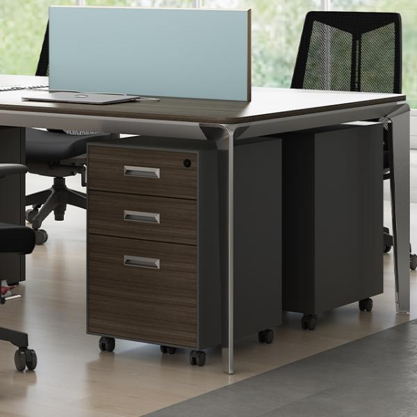 Armoire à dossiers, armoire de bureau avec serrure, armoire de rangement, armoire de bureau, armoire basse mobile de style tiroir