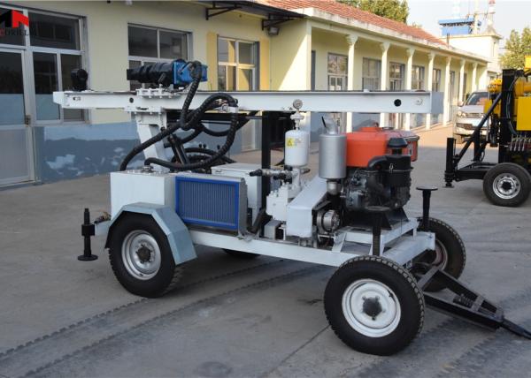 110m Borehole Rock Drilling Rig Equipment For Water Well
