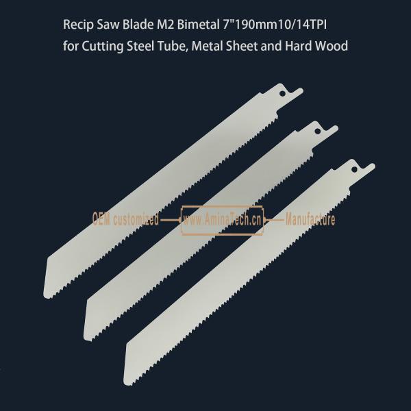 Recip Saw Blade M2 Bimetal 7