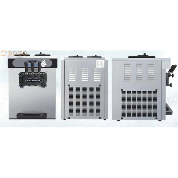 Commercial Soft Ice Cream Maker 2+1 Mixed Soft Ice Cream Machine