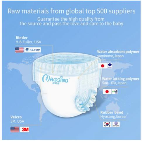 Hot sale baby diapers soft diapers wholesale pant diaper from diaper factory