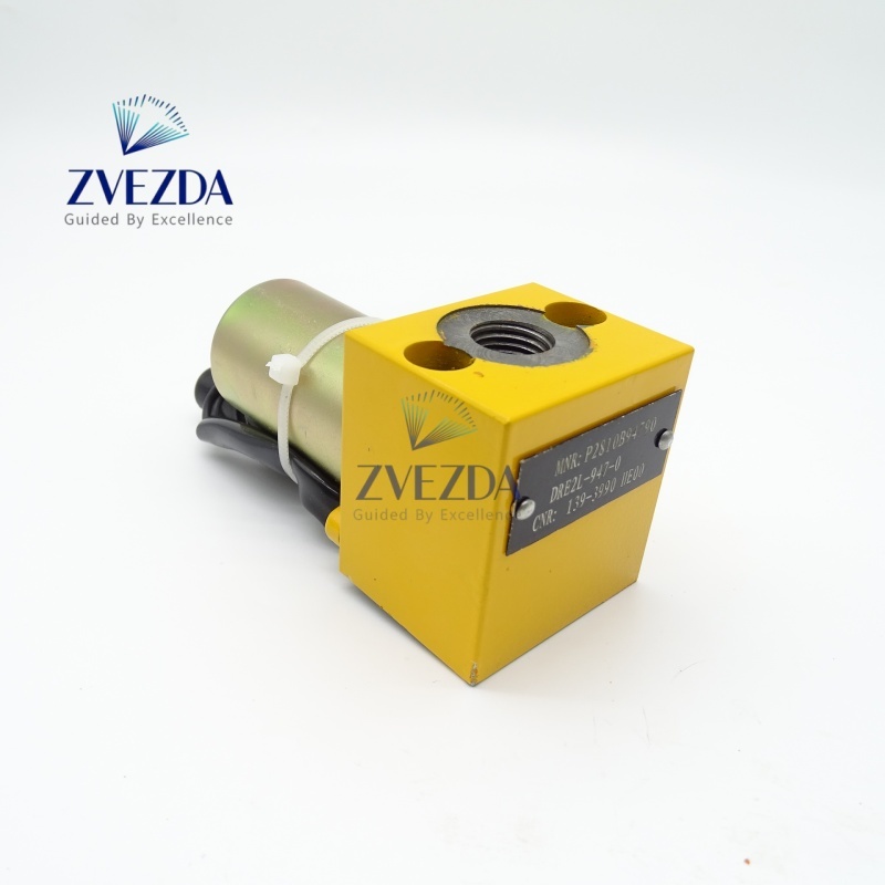 1393990 Black Two-Pin Plug Cartridge Solenoid Valve 139-3990 For E320B E320C