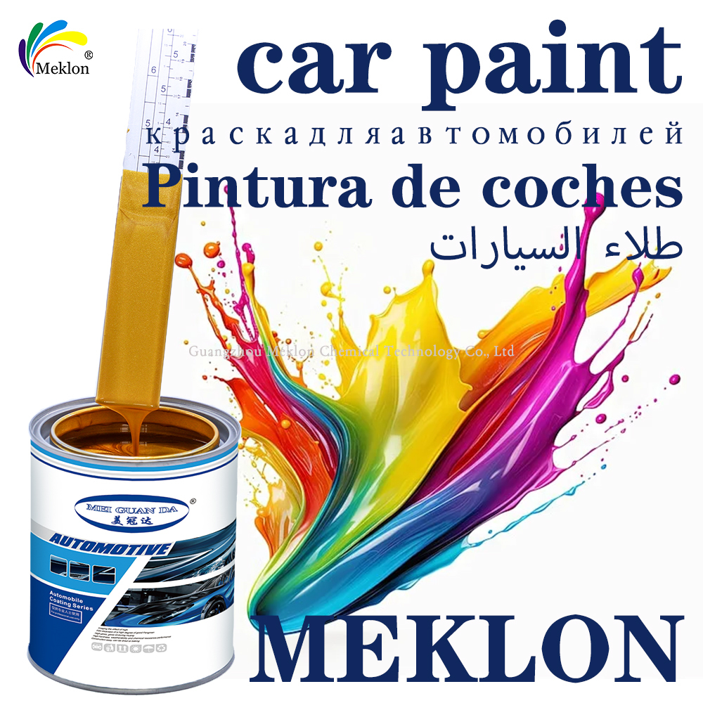 Wholesale Auto Repair Paint 1K Metallic Basecoat 2K Solid Color Car Refinish Coating