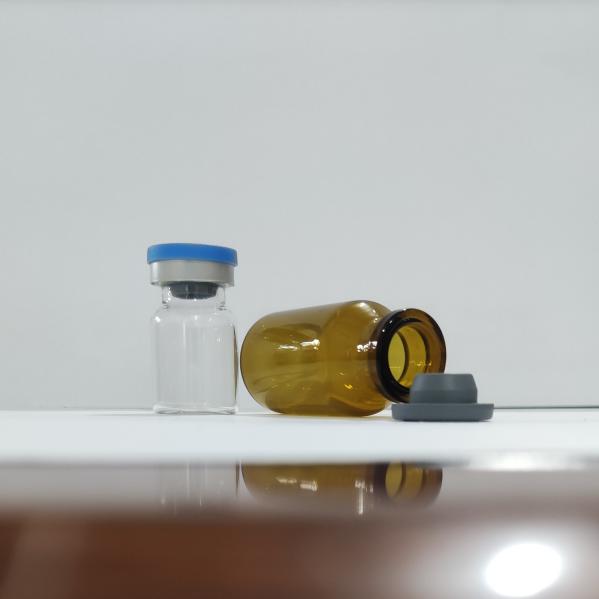 Screen Printing Borosilicate Tubular Glass Bottle USP Type 1 Injection Glass Vial