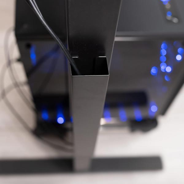 Высокоуглеродистая сталь магнитный 14 дюймовый вертикальный канал управления кабелями для сокрытия кабелей