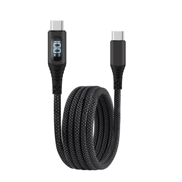 AstroThread Magnetic Power Cable - Space-Grade Materials with OLED Diagnostics