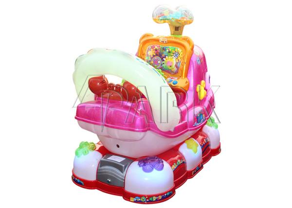Cute Whale Celebrations Group Kiddy Ride Machine For Square Rent 130W