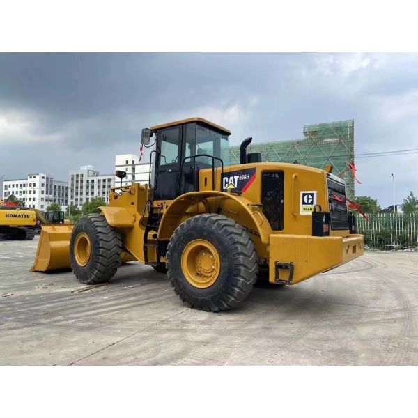 Used original CAT 966H wheel loader, available at a discounted price