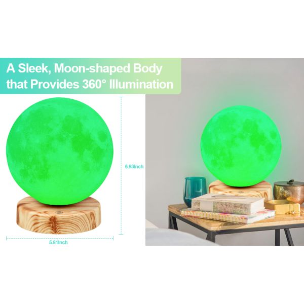15W Green Light Therapy Lamps 1000LM Light Therapy Lamp For Anxiety