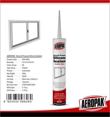 Marble Natural Silicone Sealant , 300ml Quick Drying Heat Resistant Sealant 