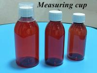 3oz 4oz 5oz Pet Pharmaceutical Container  Amber Round Pharmaceutical Meidicine Oral Liquid Syrup Bottle