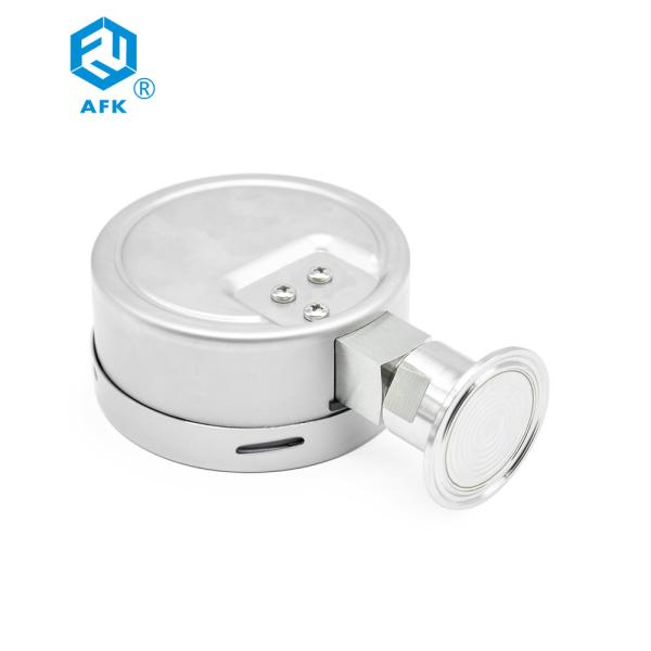 AFK Stainless Steel Gas Differential Manometer Diaphragm Pressure Gauge 6bar