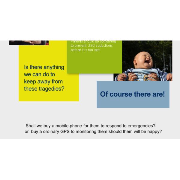 GPS tracker , GPS alert pendant, RF-V16