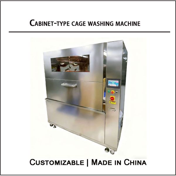 Animal Laboratory Equipment Walk In Cage Washer Tunnel Cage Washer Cabinet Cage Washer